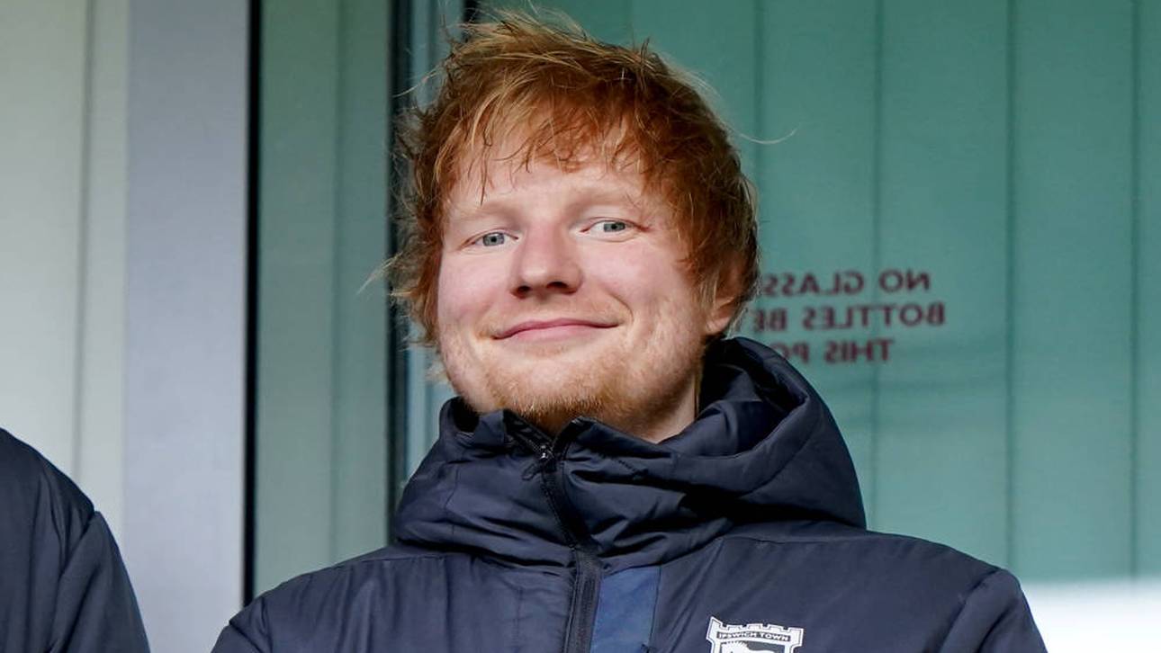 Ed Sheeran ist Fan von Ipswich Town