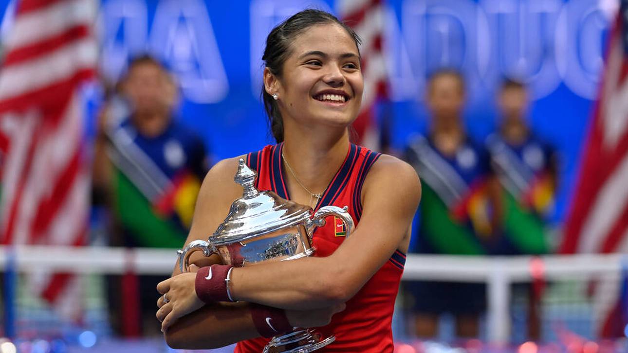 Emma Raducanu gewann 2021 als Qualifikantin die US Open