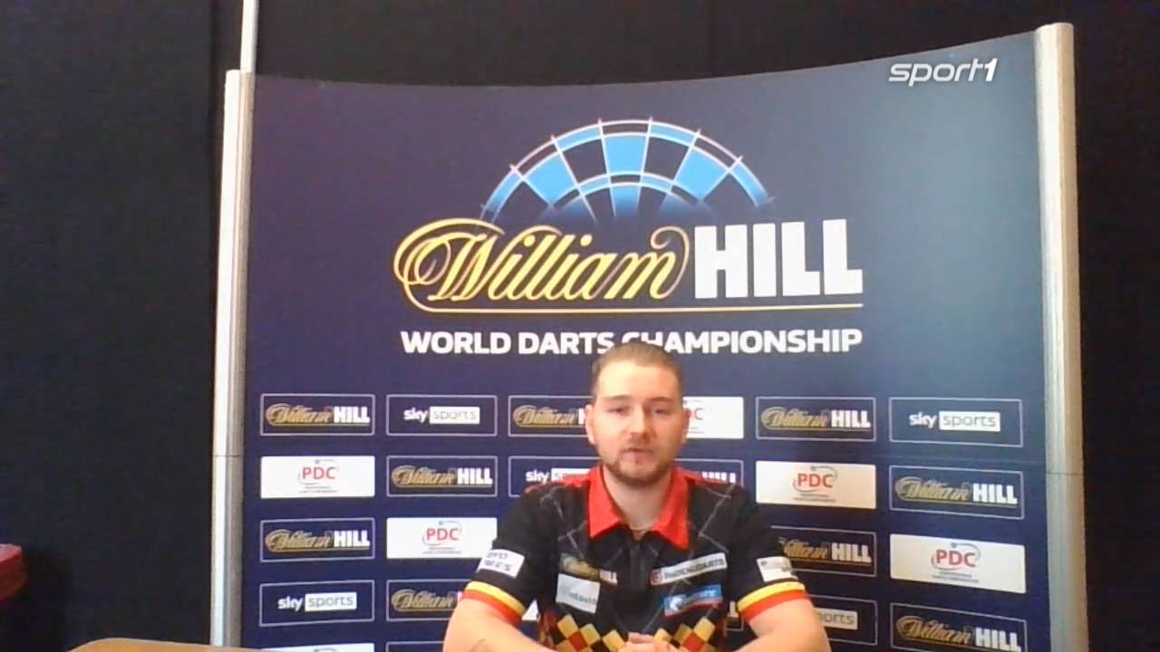 Darts-WM 2021: Dimitri Van den Bergh besiegt Jermaine Wattimena mit 4:0