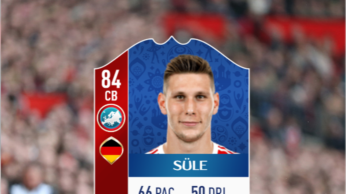 Niklas Süle (FC Bayern München) - Gesamtstärke 84
