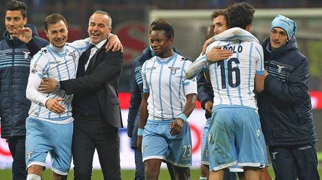 Miroslav Klose und Lazio Rom stehen im Halbfinale der Coppa Italia