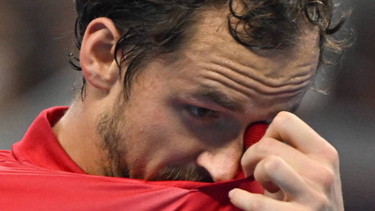 Obszöne Geste von Tennis-Star