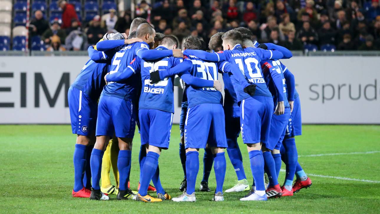 KSC rückt an Spitzentrio heran