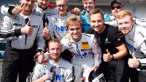 Lucas Auer darf sich erneut über die Pole-Position auf dem Nürburgring freuen
