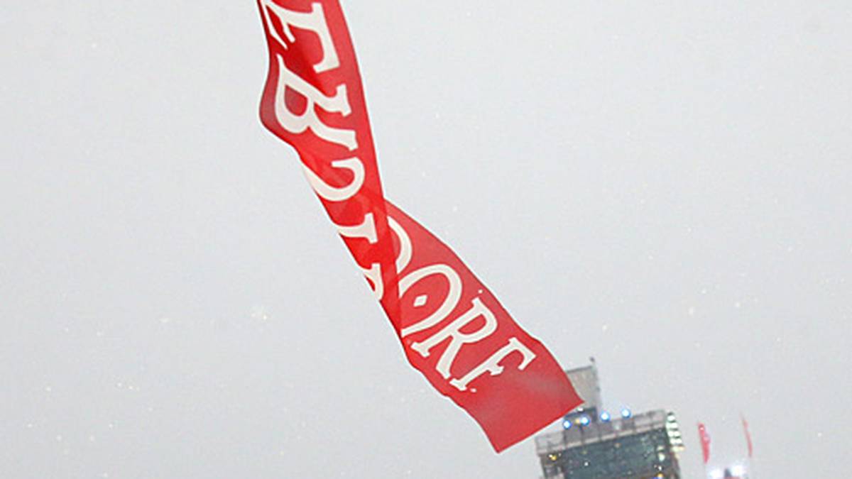 Doch das sind dann die Bilder, die man nicht sehen möchte: Wind und schlechtes Wetter