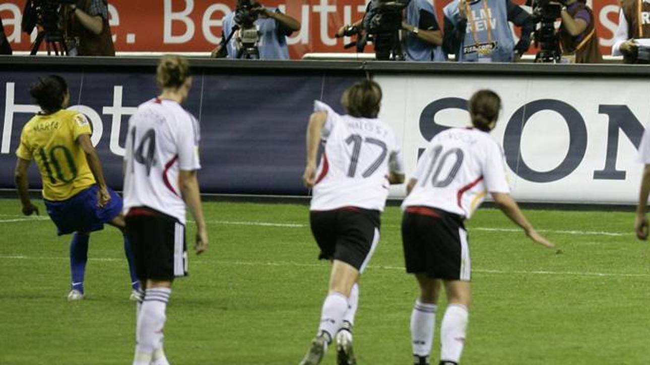 Marta scheiterte im WM-Finale 2007 an Torfrau Nadine Angerer