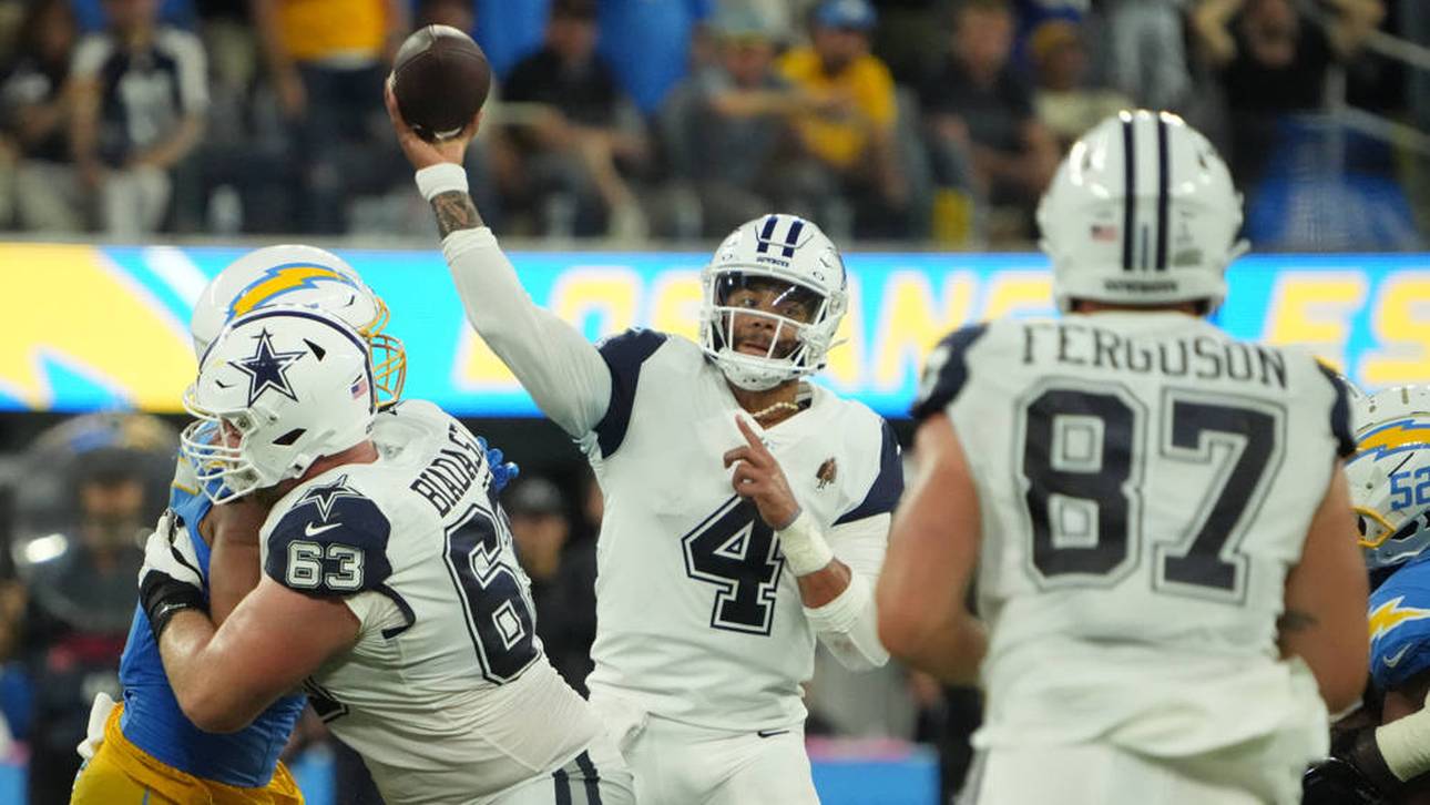 Cowboys gewinnen Chaos-Spiel