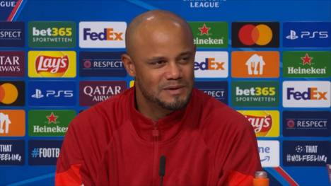 Bayern-Trainer Vincent Kompany rang nach dem 1:0-Sieg gegen PSG mit den richtigen Worten und musste auf ein englisches Wort zurückgreifen. Keiner der Anwesenden hätte wohl mit diesem Ausgang gerechnet.