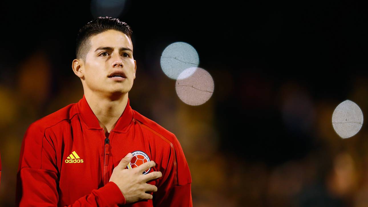 Kolumbien bei Copa mit James