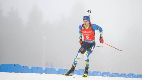 Dmytro Pidruchnyi glänzt bei der Biathlon-WM in Oberhof