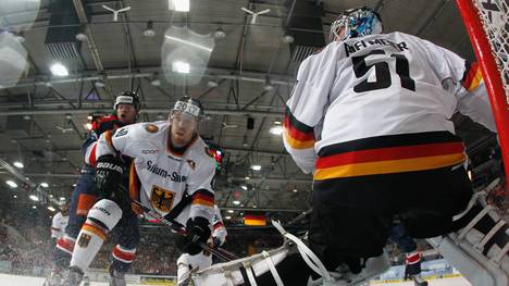 Germany v Slovakia - Deutschland Cup 2014-Timo Pielmeier