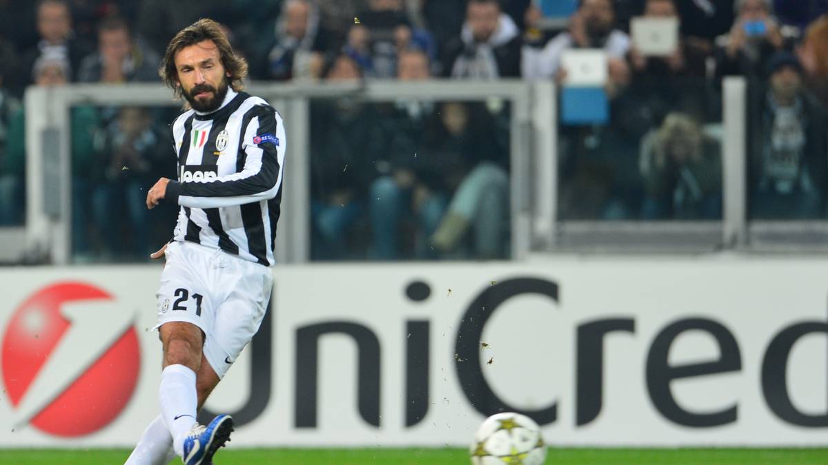PLATZ 6 - ANDREA PIRLO: Technik und Präzision, dafür stand Italiens lebende Legende. Bei Freistößen kamen diese beiden Eigenschaften ganz besonders zur Geltung. Kein Wunder also, dass der Superstar in seiner Karriere insgesamt 43 Freistöße verwandelte