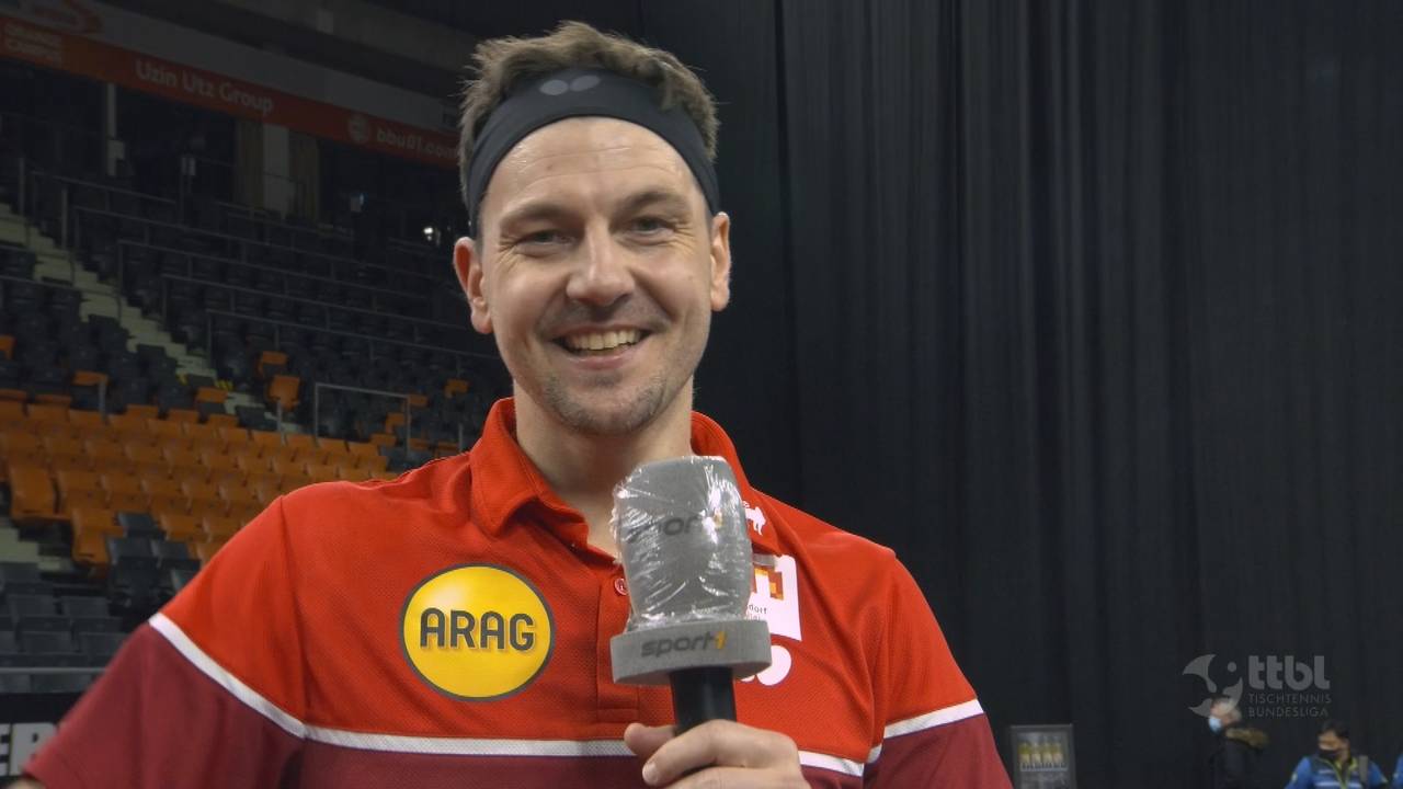 Tischtennis: Timo Boll nach Pokalsieg mit Borussia Düsseldorf im Interview