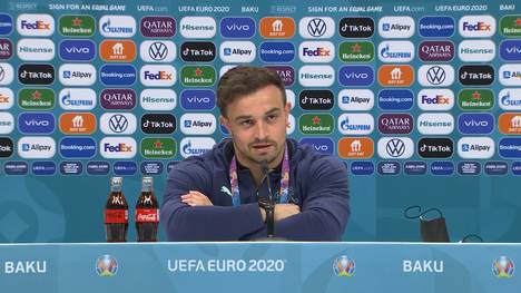 Nach dem Sieg gegen die Türkei müssen die Eidgenossen abwarten, ob sie als einer der besten Gruppendritten ins Achtelfinale einziehen. Xherdan Shaqiri sieht es entspannt.