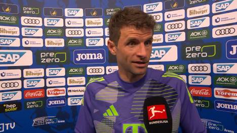 Thomas Müller möchte nicht viel über seinen Abschied nachdenken. Als Trainer sieht er sich in nächster Zeit aber auch noch nicht.