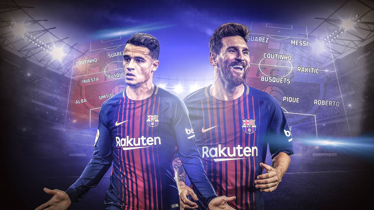 So könnte Barca mit Coutinho spielen