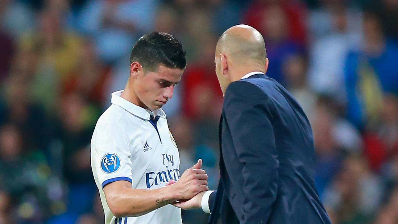 Zidane plant offenbar ohne James