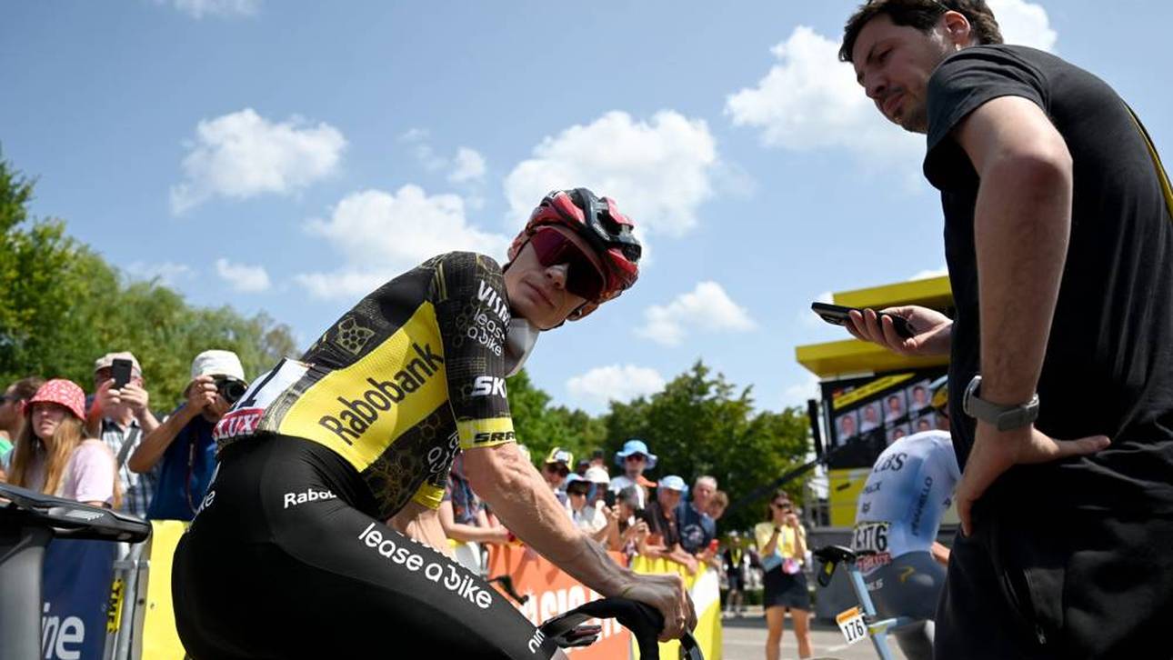 Jonas Vingegaard musste die Tour de France aufgeben