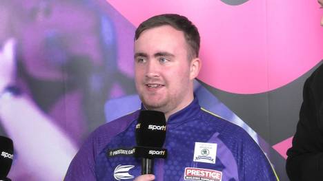 Darts-Youngster Luke Littler spricht vor seinem Debüt bei einer Weltmeisterschaft über seine Vorbereitung und seinen JDC-Titel.