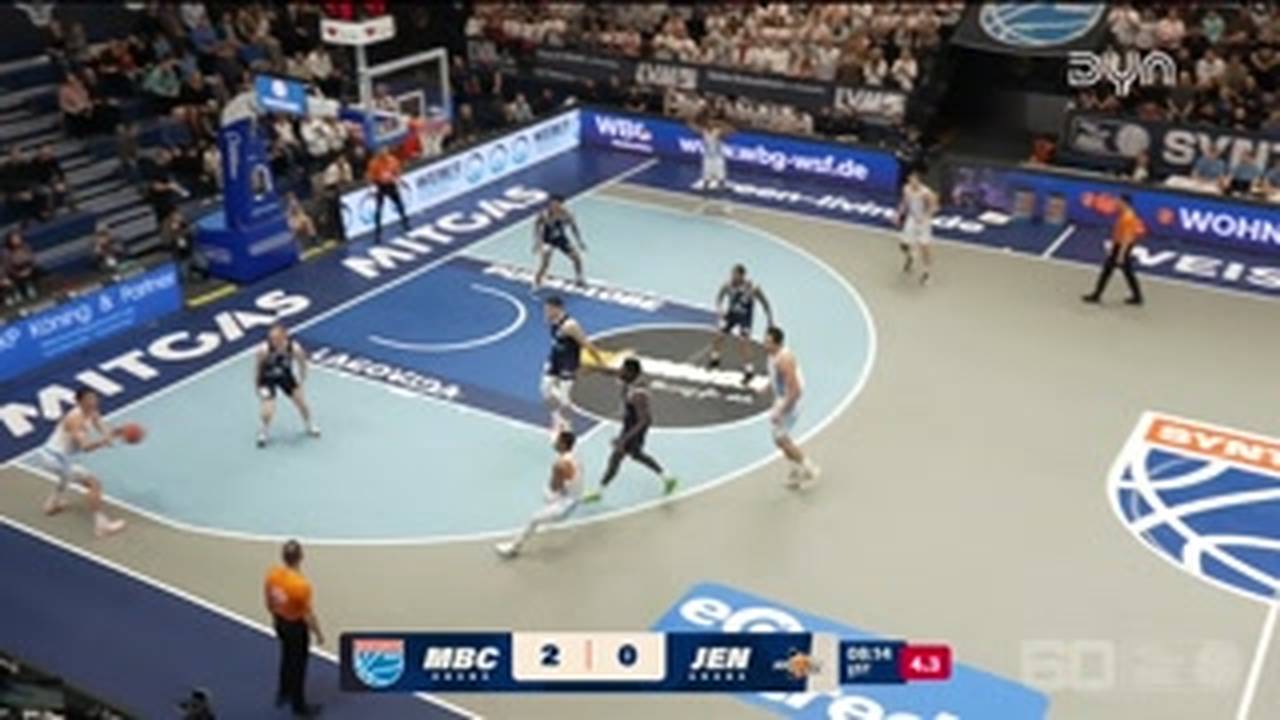 SYNTAINICS MBC - Science City Jena | BBL-Highlights im Video