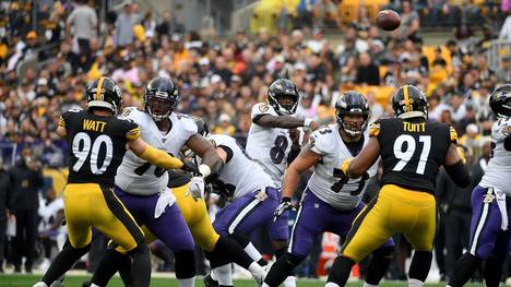 Lamar Jackson und die Ravens empfangen die Steelers
