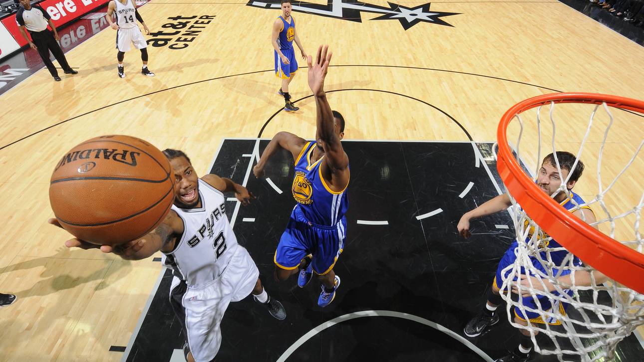 Leonard stoppt die Warriors