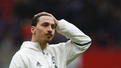 Zlatan Ibrahimovic ist nach Auslaufen seines Vertrags bei Manchester United vertragslos