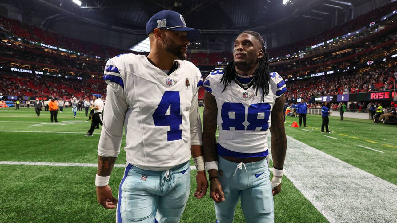 Dak Prescott (l.) und CeeDee Lamb sind die beiden Stars bei den Dallas Cowboys