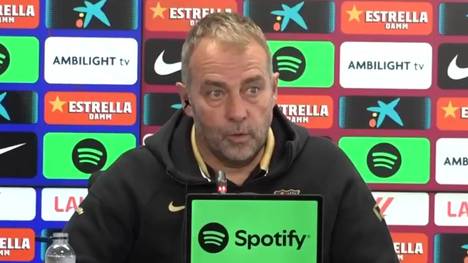 Barça-Coach Hansi Flick hofft auf ein baldiges Comeback von Robert Lewandowski, doch ein genaues Rückkehrdatum steht noch nicht fest. Der 36-Jährige verletzte sich im 4:3-Sieg gegen Celta de Vigo.