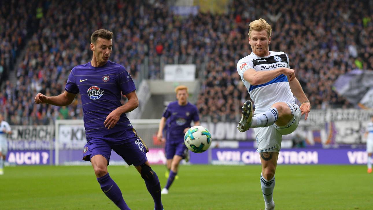 Aue verspielt Sieg in Nachspielzeit