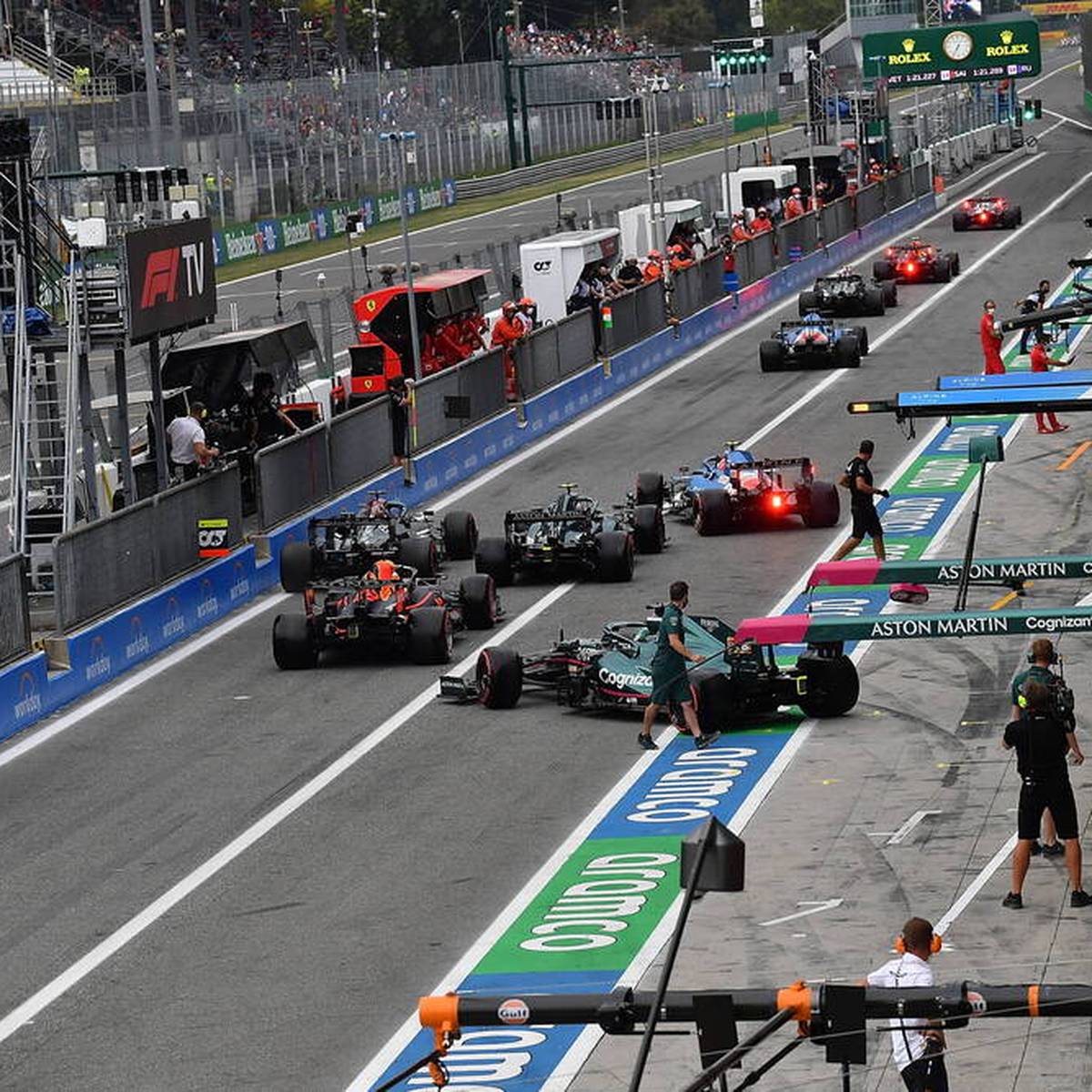 Formel-1-Chaos! Wie der Highspeed-Kurs von Monza zum Problem wird
