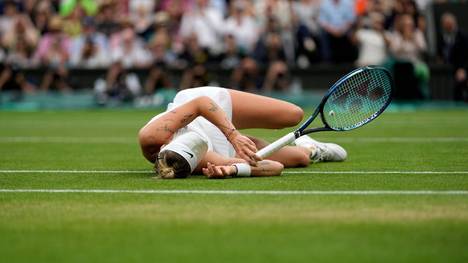 Marketa Vondrousova gewann sensationell das Wimbledon-Finale