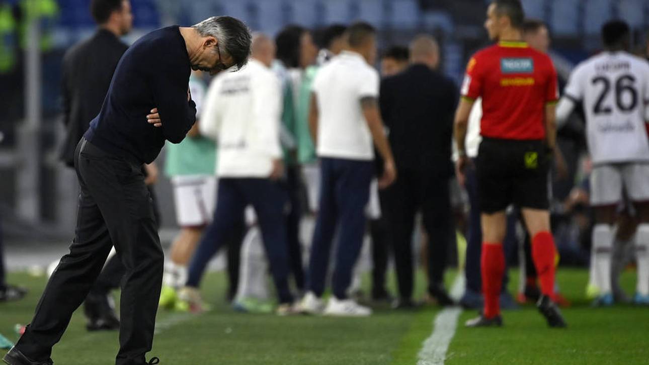 Für Rom-Trainer Ivan Juric könnte die Zeit in der italienischen Hauptstadt bald abgelaufen sein