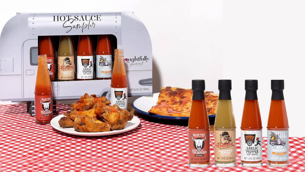 Perfektes Geschenk für Männer – Scharfe Saucen Set