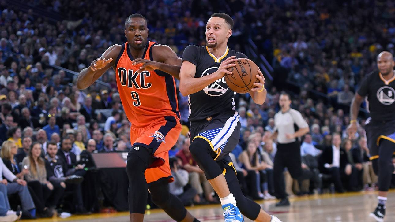 Feuerwerk-Hälfte: Warriors schlagen OKC