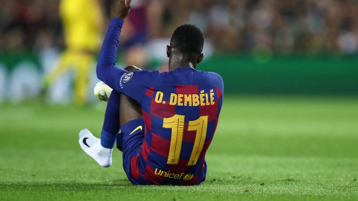 OUSMANE DEMBELE: Dem Ex-Dortmunder, der bei der WM immerhin auf vier Einsätze kam, klebt in dieser Saison die Seuche an den Füßen. Kaum war er nach einer Oberschenkelverletzung zuletzt wieder ins Training eingestiegen, verletzte er sich  schon wieder - und musste wegen eines Sehnenrisses im Oberschenkel operiert werden. Er fällt sechs Monate aus