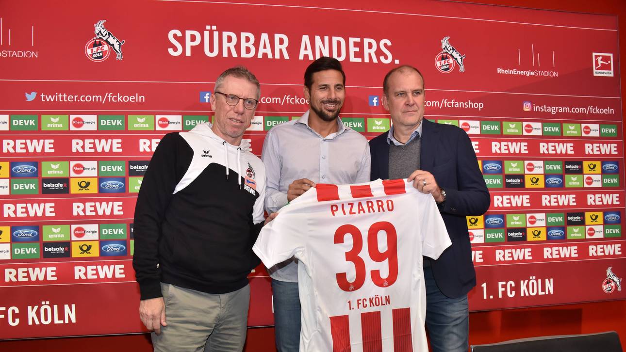 Pizarro-Wechsel nach Köln offiziell