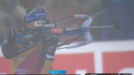 Beim Biathlon-Weltcup in Oberhof verpasst Franziska Preuß einen Podiumsplatz klar, auch die anderen Deutschen können nicht ganz vorne eingreifen. Eine Französin läuft überraschend zu ihrem Premierensieg.