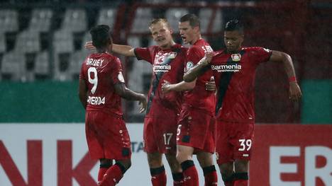 Bayer Leverkusen erzielt einen Dreierpack in der Verlängerung