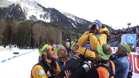 Franziska Preuß gibt ihr Karriereende zu Saisonschluss bekannt. Die erfolgreichste aktive deutsche Biathletin darf auf große Siege in ihrer Karriere zurückschauen - mit einem besonderen Highlight. 