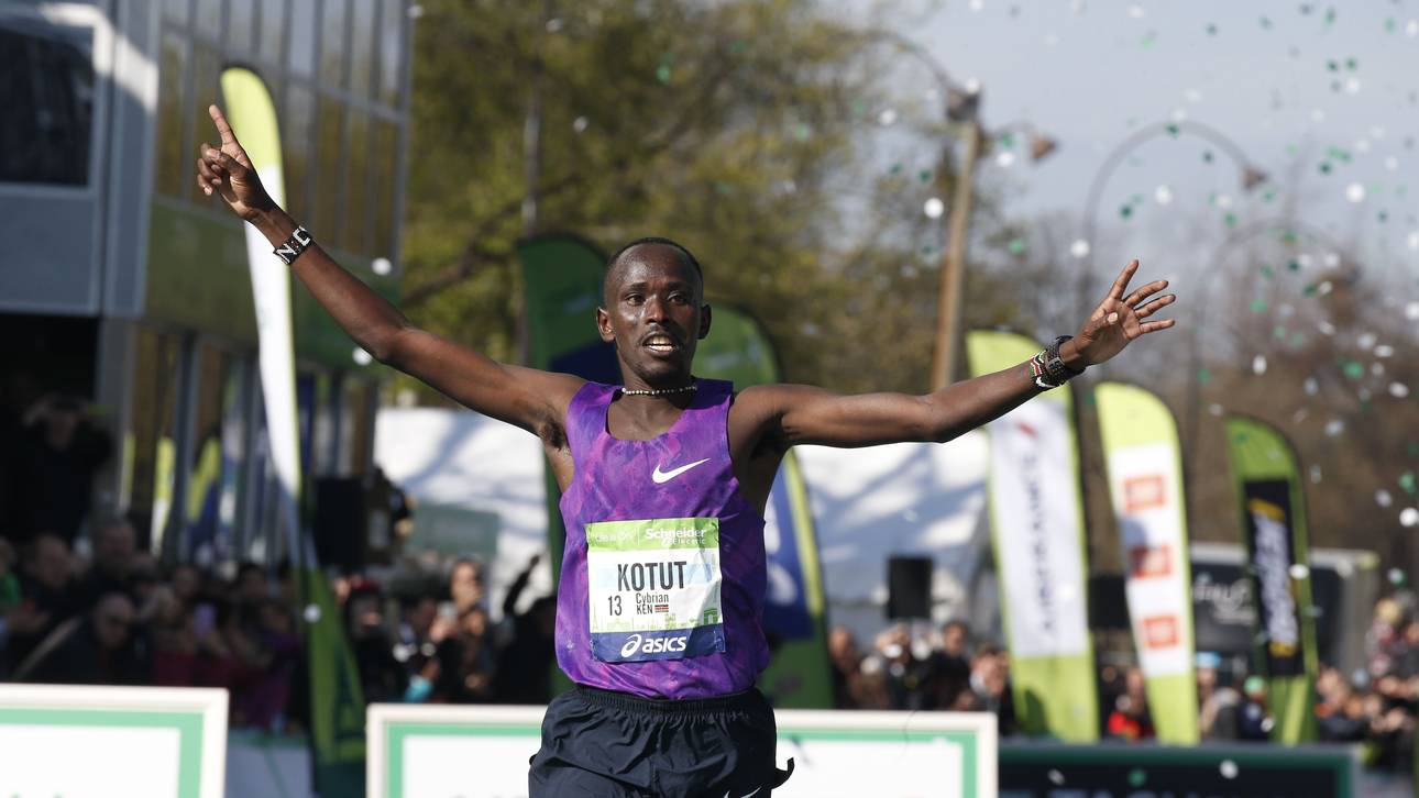 Kotut überrascht bei Paris-Marathon