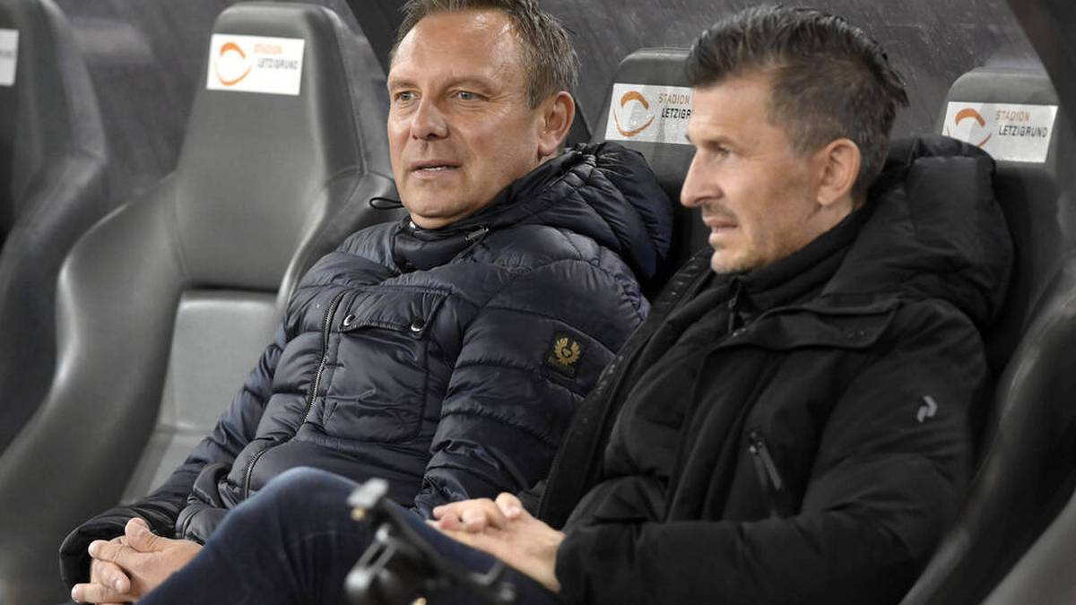 Erfolgsgespann des FC Zürich: Trainer Andre Breitenreiter (l.) und Sportchef Marinko Jurendic