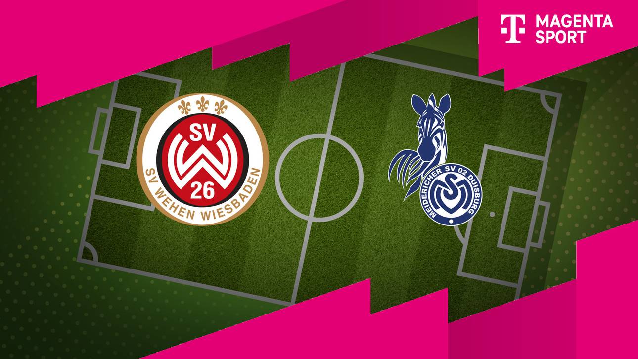 Wehen Wiesbaden – MSV Duisburg (Highlights)