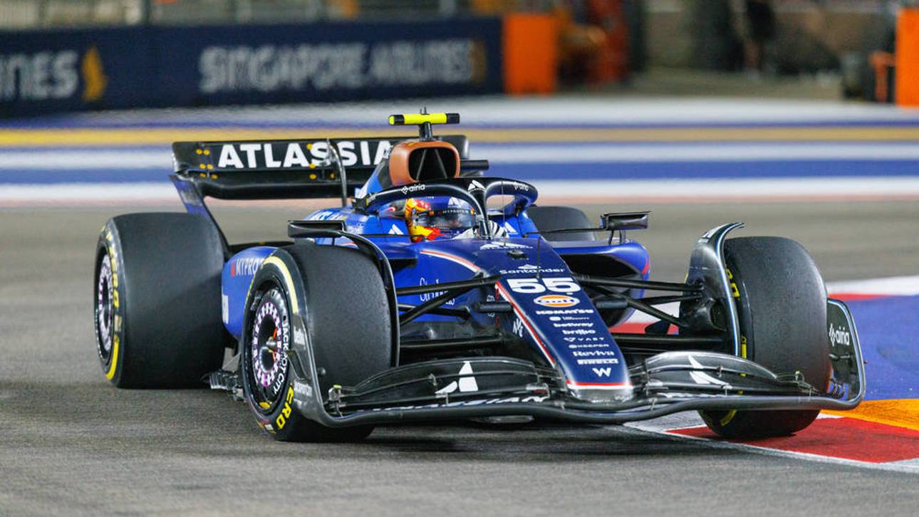 Carlos Sainz landete in Singapur auf Platz zehn