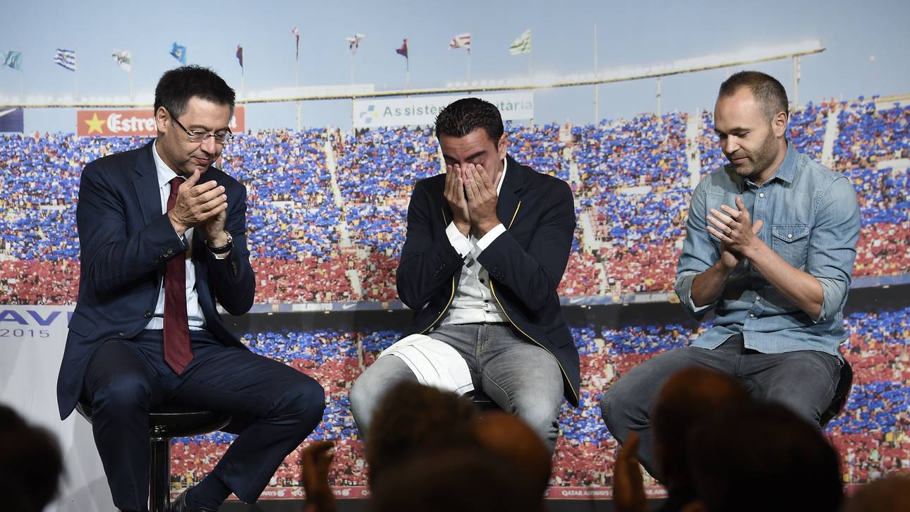 Tränenreicher Abschied für Xavi