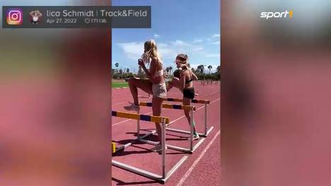 400m-Sprinterin Alica Schmidt trainiert auf Teneriffa hart für die kommende Freiluftsaison. Dabei studiert sie eine neue Hürdenkoordinationsübung ein, die ihre Follower zum Schwärmen bringt.