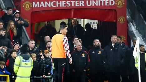 Cristiano Ronaldo hat wegen seiner frustrierenden Rolle als Auswechselspieler bei Manchester United für den nächsten Aufreger gesorgt. 