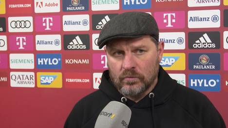 Beim Spiel gegen den FC Bayern stand Köln-Trainer Steffen Baumgart bei Minusgraden im T-Shirt am Spielfeldrand. Der Trainer erklärt nach dem Spiel, warum. 