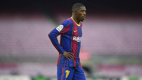 Ousemane Dembélé  spielt beim FC Barcelona auf Zeit und hält sich erstmal alle Optionen bezüglich seiner Zukunft offen. 