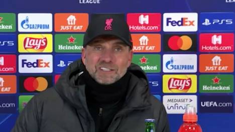 Liverpool ist die erste Mannschaft der Premier League, welche es geschafft hat, sechs Siege in der Gruppenphase einer CL-Saison zu holen. Trainer Jürgen Klopp erklärt, wie glücklich er ist.